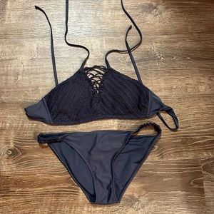High neck bikini